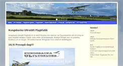 Desktop Screenshot of kulflyg.se